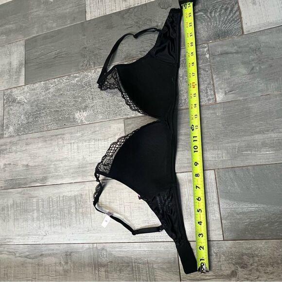 NWT Ambrielle Full coverage lace overlay bra S - Picture 3 of 4